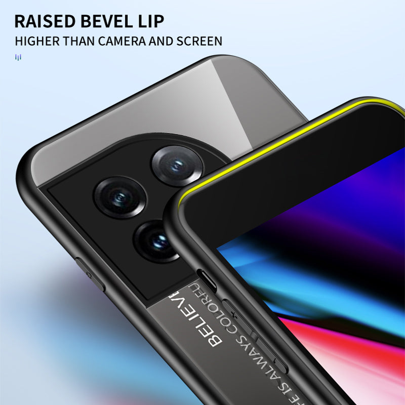 For OnePlus 11 5G Gradient Color Phone Case Anti-Scratch Tempered Glass PC Back TPU Frame Hybrid Cover For OnePlus 11 5G Gradient Color Phone Case Anti-Scratch Tempered Glass PC Back TPU Frame Hybrid Cover